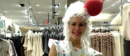 Vendedora Disfrazada